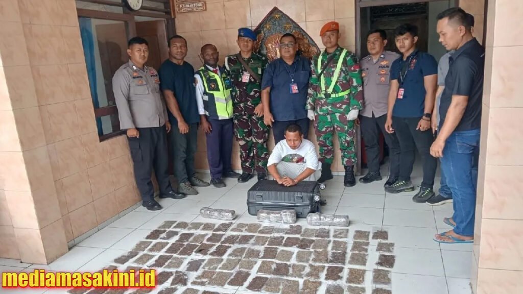 Petugas Bandara Sentani tangkap calon penumpang bawa 108 paket ganja