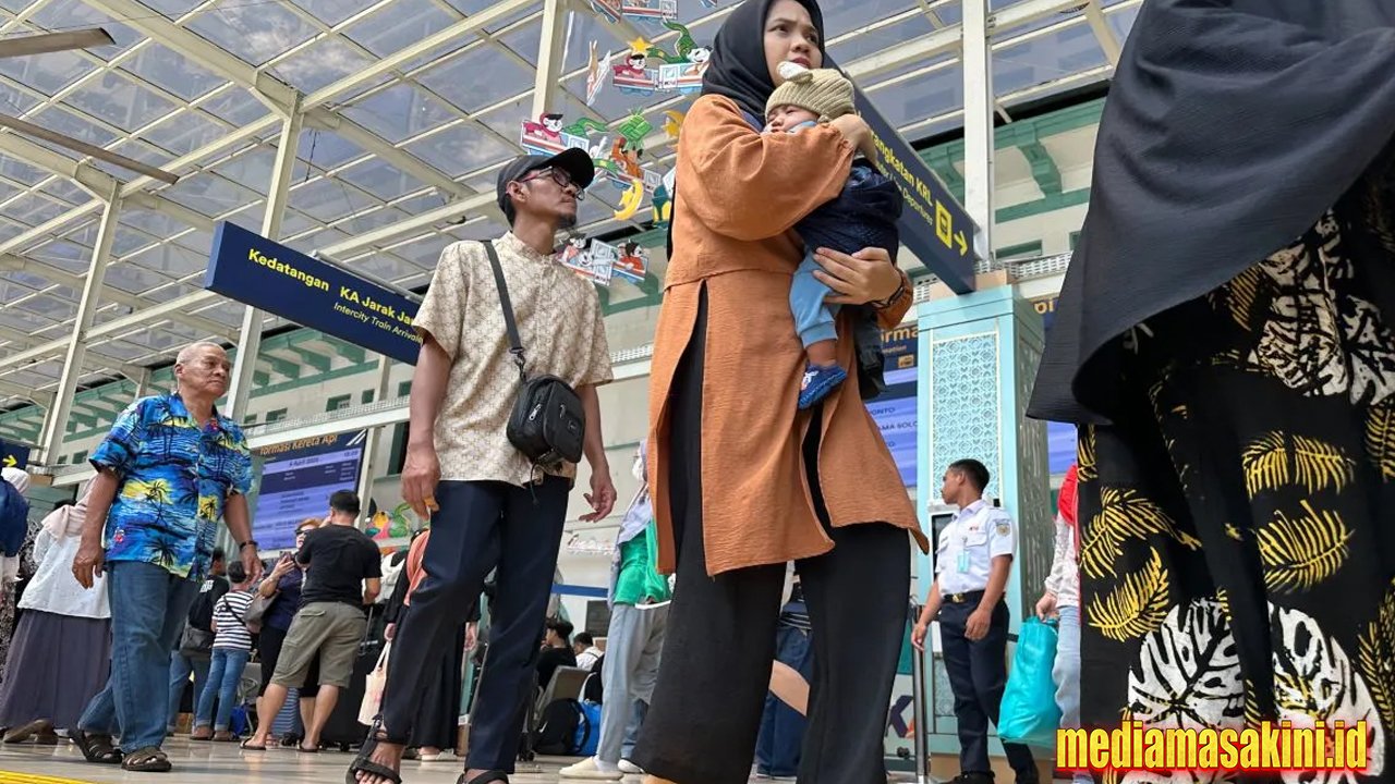KAI Daop 1 Jakarta: 18.250 penumpang KA tiba di Stasiun Pasar Senen