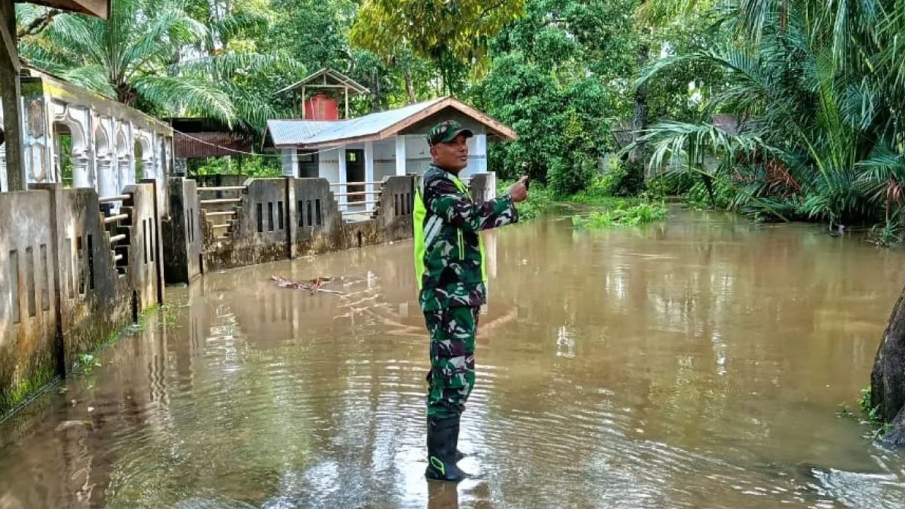 22 desa di Aceh Jaya terendam banjir akibat hujan deras